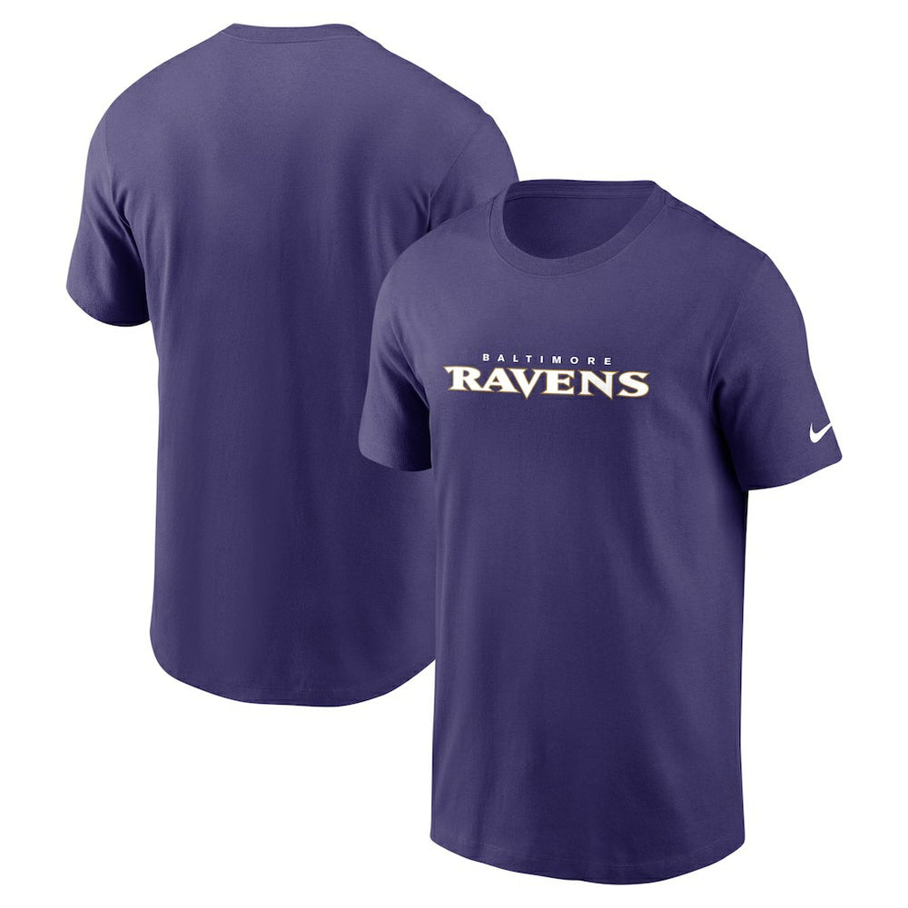 Baltimore Ravens Nike Team Wordmark Essential T-Shirt