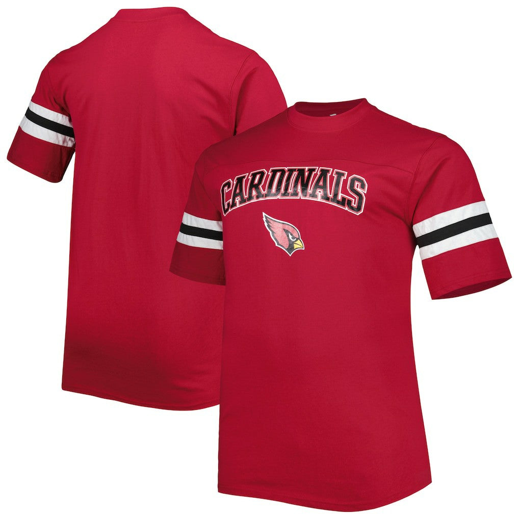 Arizona Cardinals  Big & Tall Arm Stripe T-Shirt