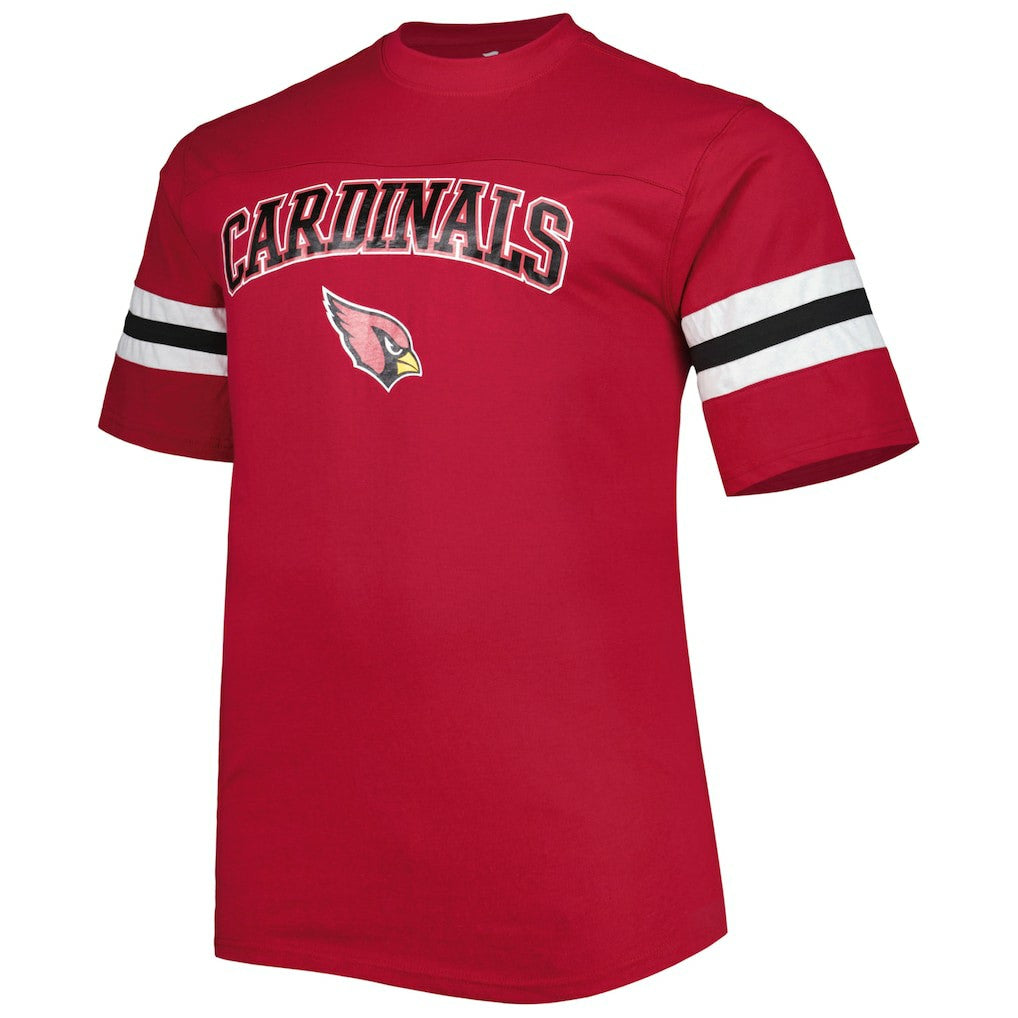 Arizona Cardinals  Big & Tall Arm Stripe T-Shirt