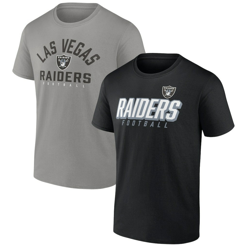 Las Vegas Raiders Fanatics Player Pack T-Shirt Combo Set
