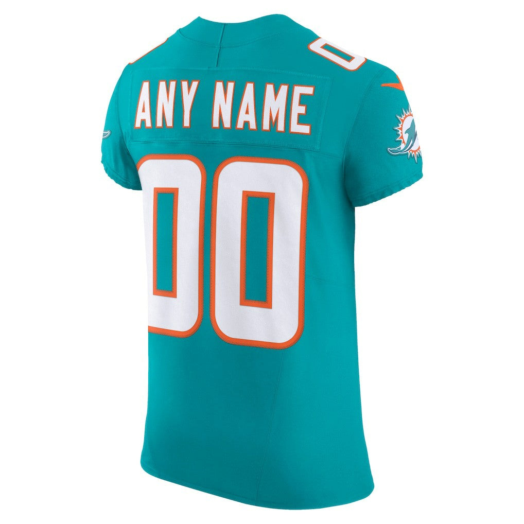 Miami Dolphins Nike Vapor F.U.S.E. Elite Custom Jersey