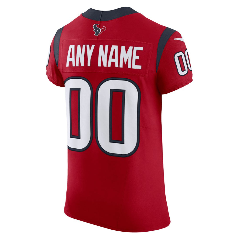 Houston Texans Nike Alternate Vapor F.U.S.E. Elite Custom Jersey