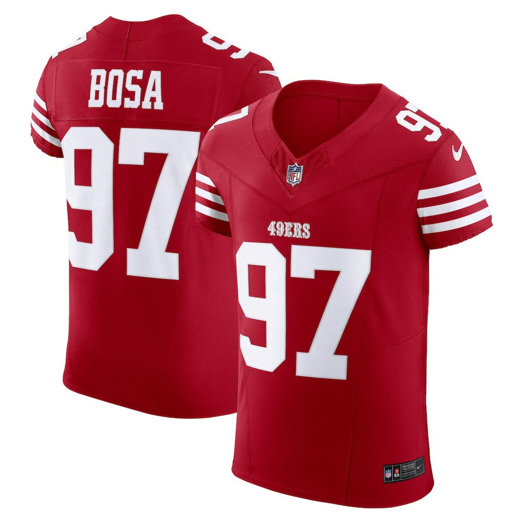 San Francisco 49ers Nike Nick Bosa  Vapor F.U.S.E. Elite Jersey