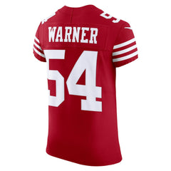San Francisco 49ers Nike Fred Warner  Vapor F.U.S.E. Elite Jersey