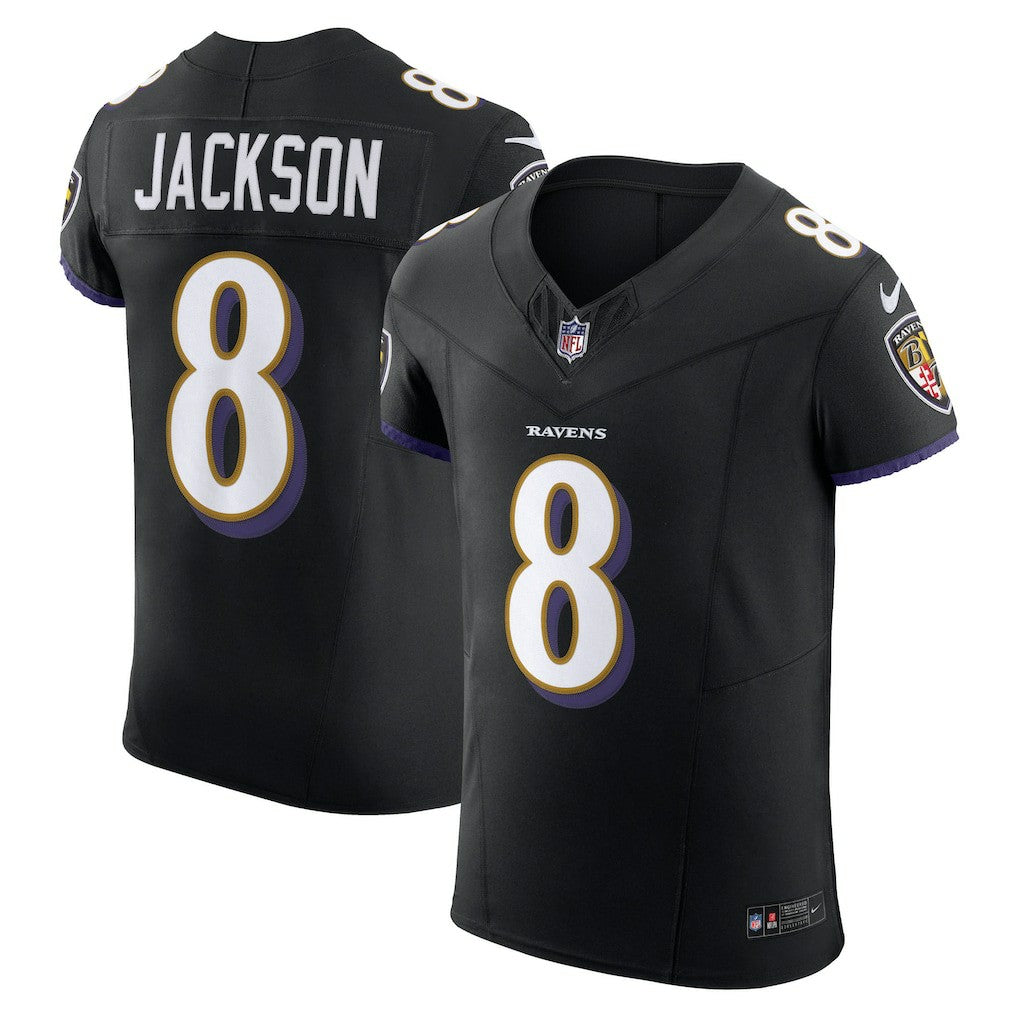 Baltimore Ravens Nike Lamar Jackson  Alternate Vapor F.U.S.E. Elite Jersey