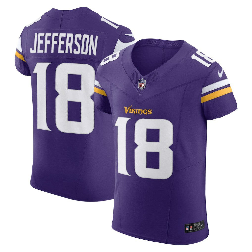 Minnesota Vikings Nike Justin Jefferson  Vapor F.U.S.E. Elite Jersey