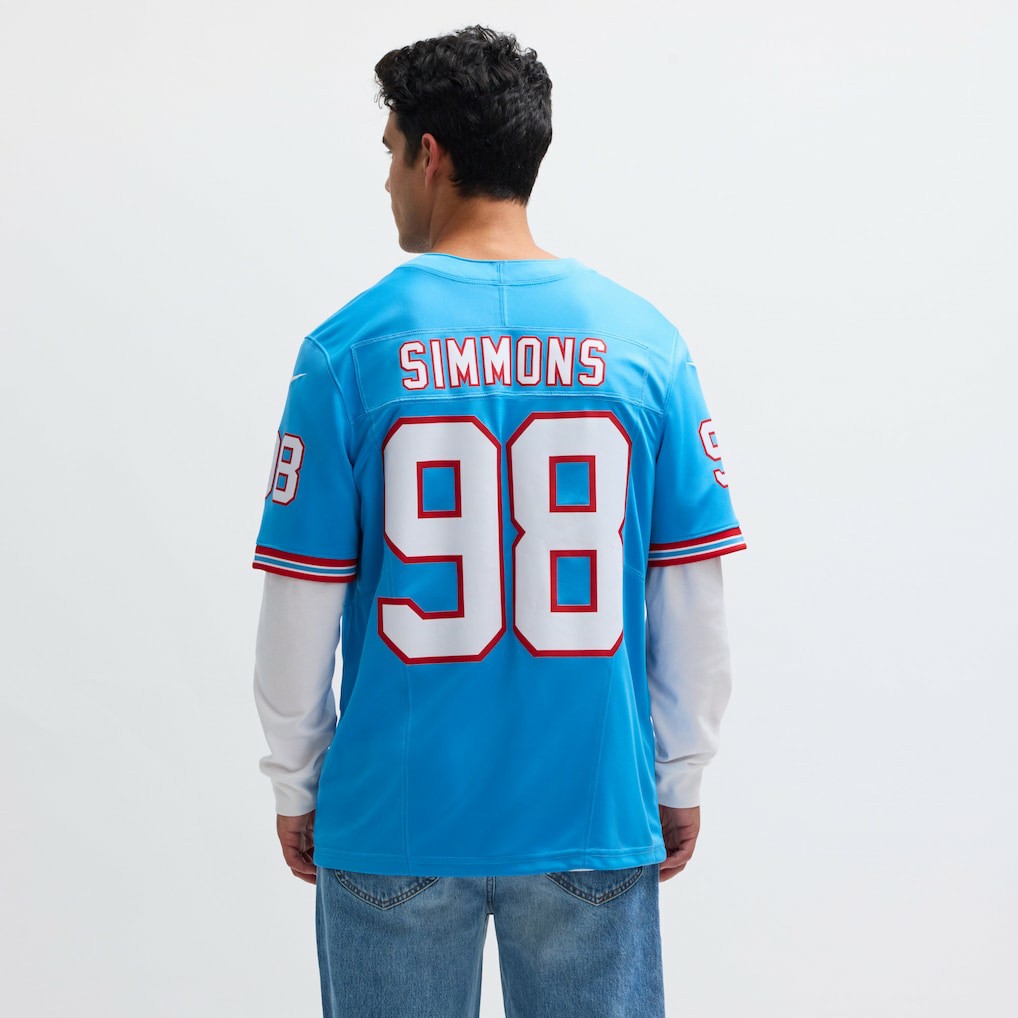 Jeffery Simmons Tennessee Titans Vapor F.U.S.E. Limited Jersey - Light Blue