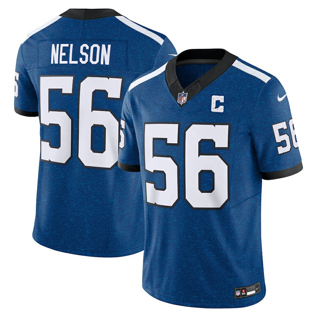 Indianapolis Colts Nike Quenton Nelson  Vapor F.U.S.E. Limited Jersey
