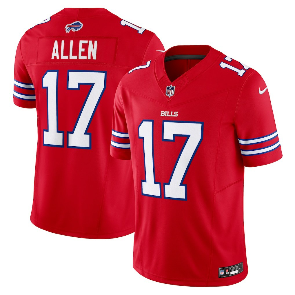 Buffalo Bills Nike Josh Allen  Vapor F.U.S.E. Limited Jersey