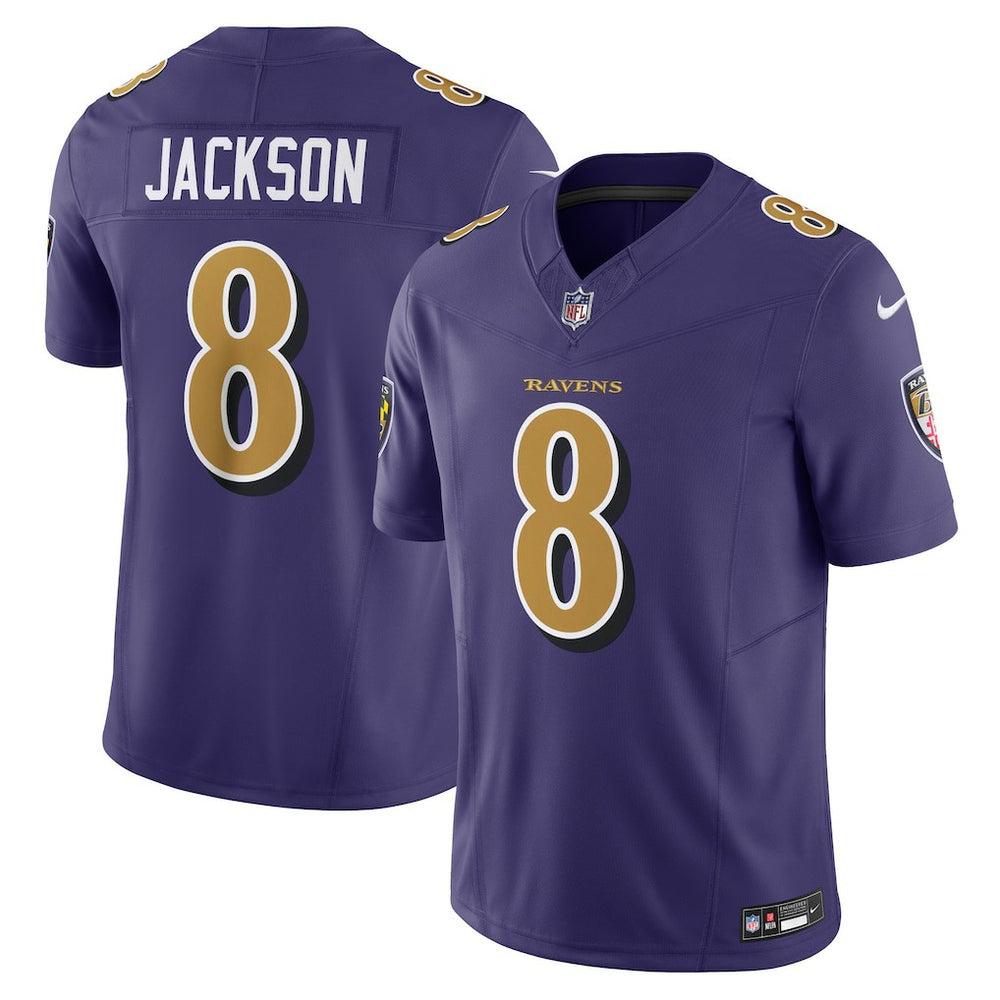 Baltimore Ravens Nike Lamar Jackson  Vapor F.U.S.E. Limited Jersey