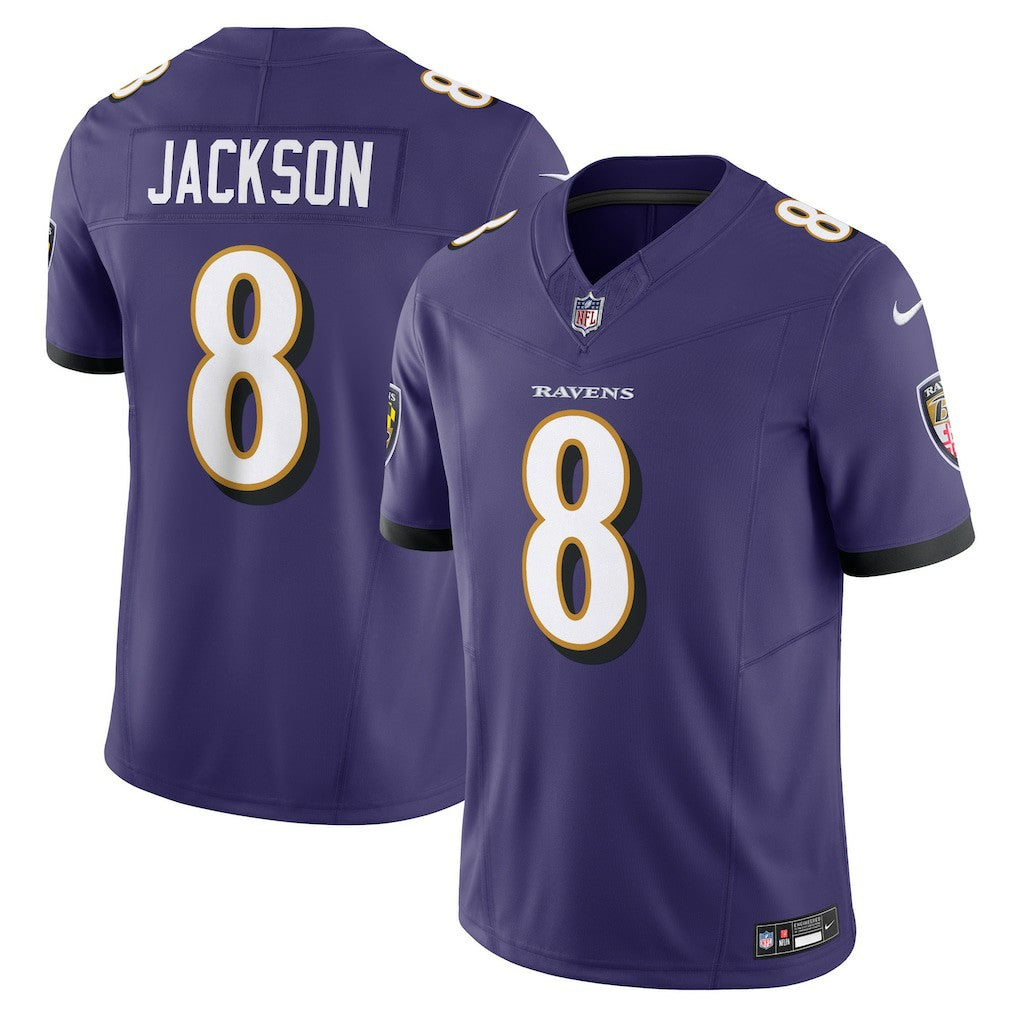 Baltimore Ravens Nike Lamar Jackson  Vapor F.U.S.E. Limited Jersey