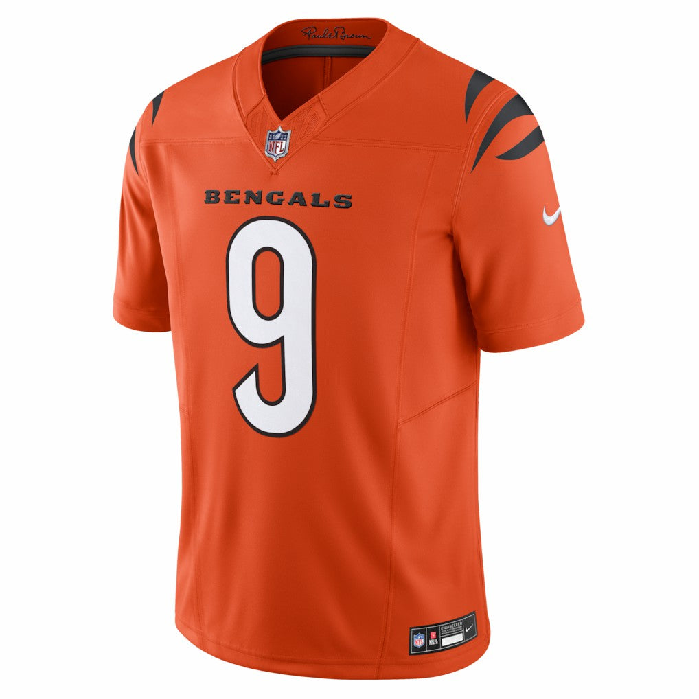 Cincinnati Bengals Nike Joe Burrow  Vapor F.U.S.E. Limited Jersey