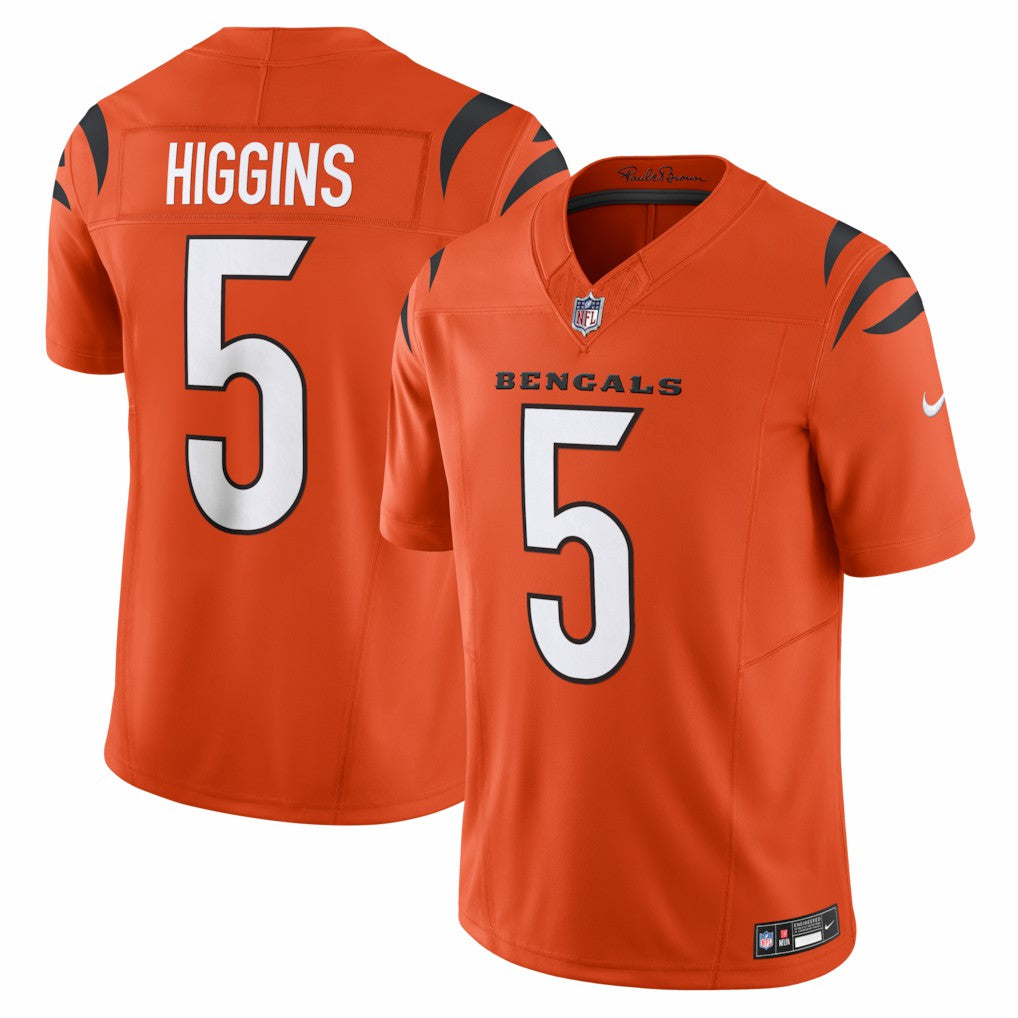 Cincinnati Bengals Nike Tee Higgins  Vapor F.U.S.E. Limited Jersey