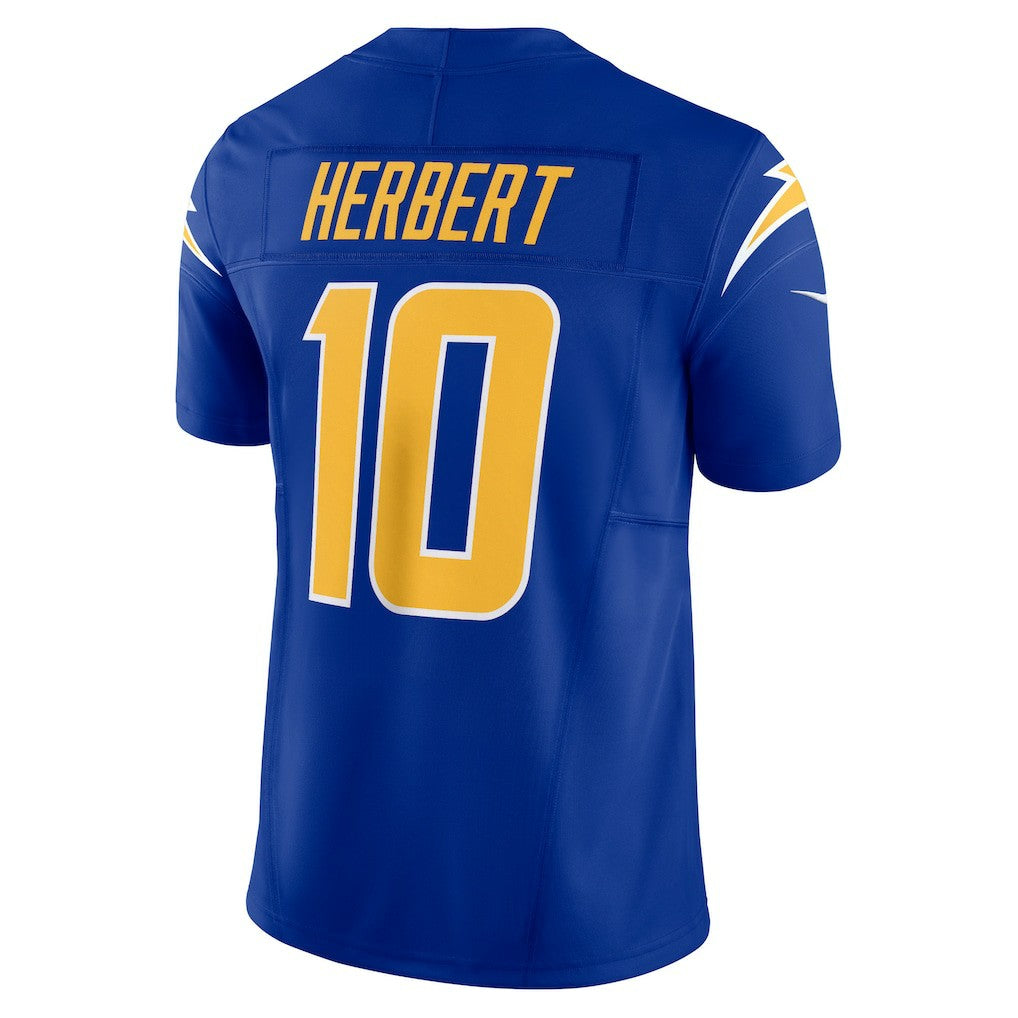 Los Angeles Chargers Nike Justin Herbert  Vapor F.U.S.E. Limited Jersey