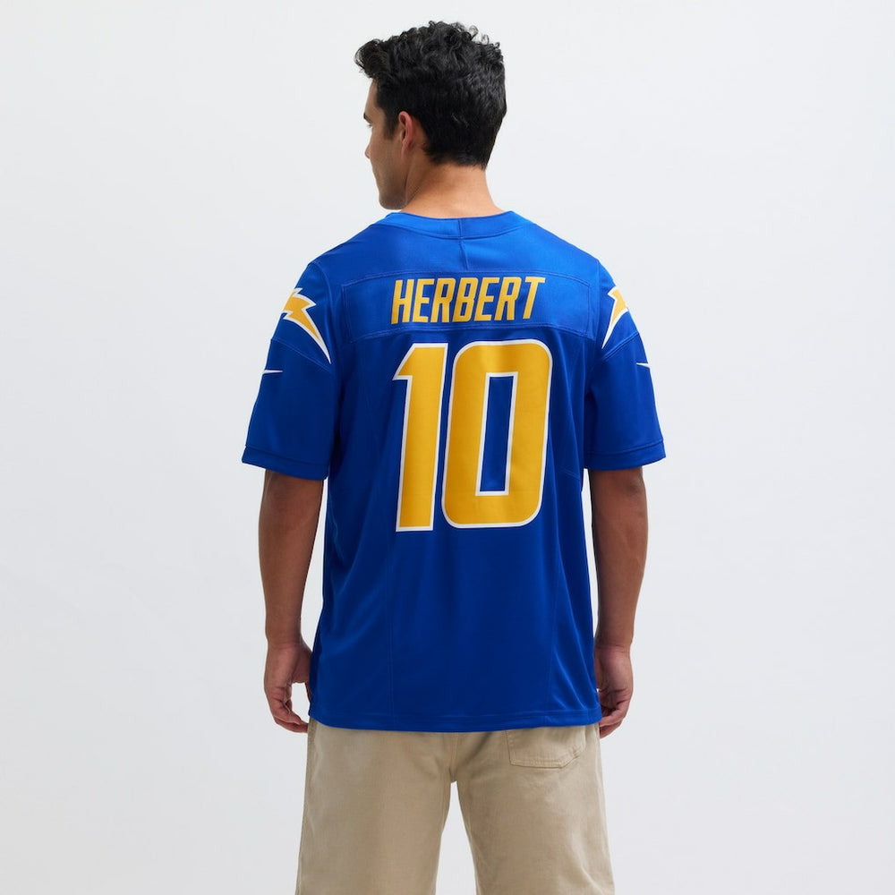 Los Angeles Chargers Nike Justin Herbert  Vapor F.U.S.E. Limited Jersey
