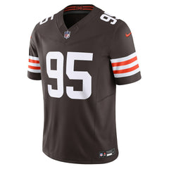 Cleveland Browns Nike Myles Garrett  Vapor F.U.S.E. Limited Jersey
