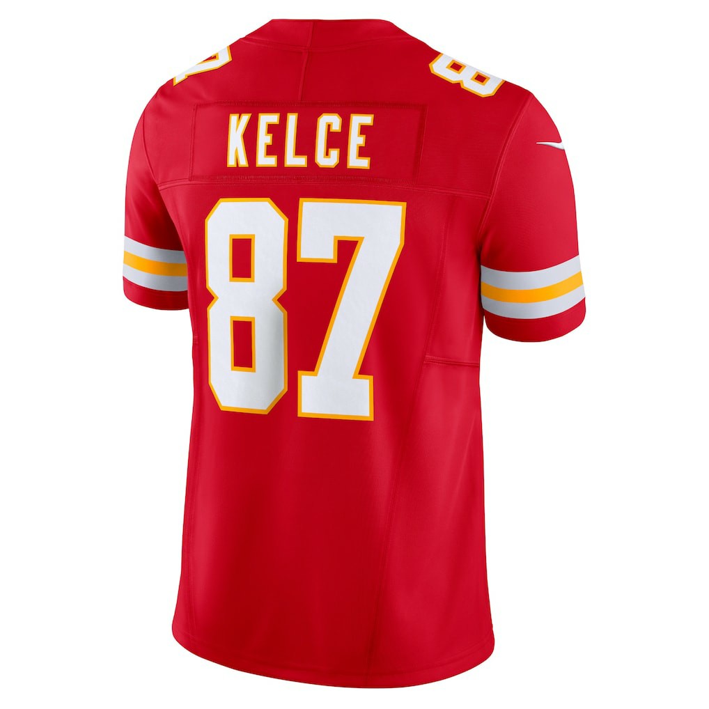 Kansas City Chiefs Nike Travis Kelce  Vapor F.U.S.E. Limited Jersey