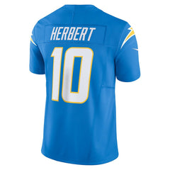 Los Angeles Chargers Nike Justin Herbert  Vapor F.U.S.E. Limited Jersey