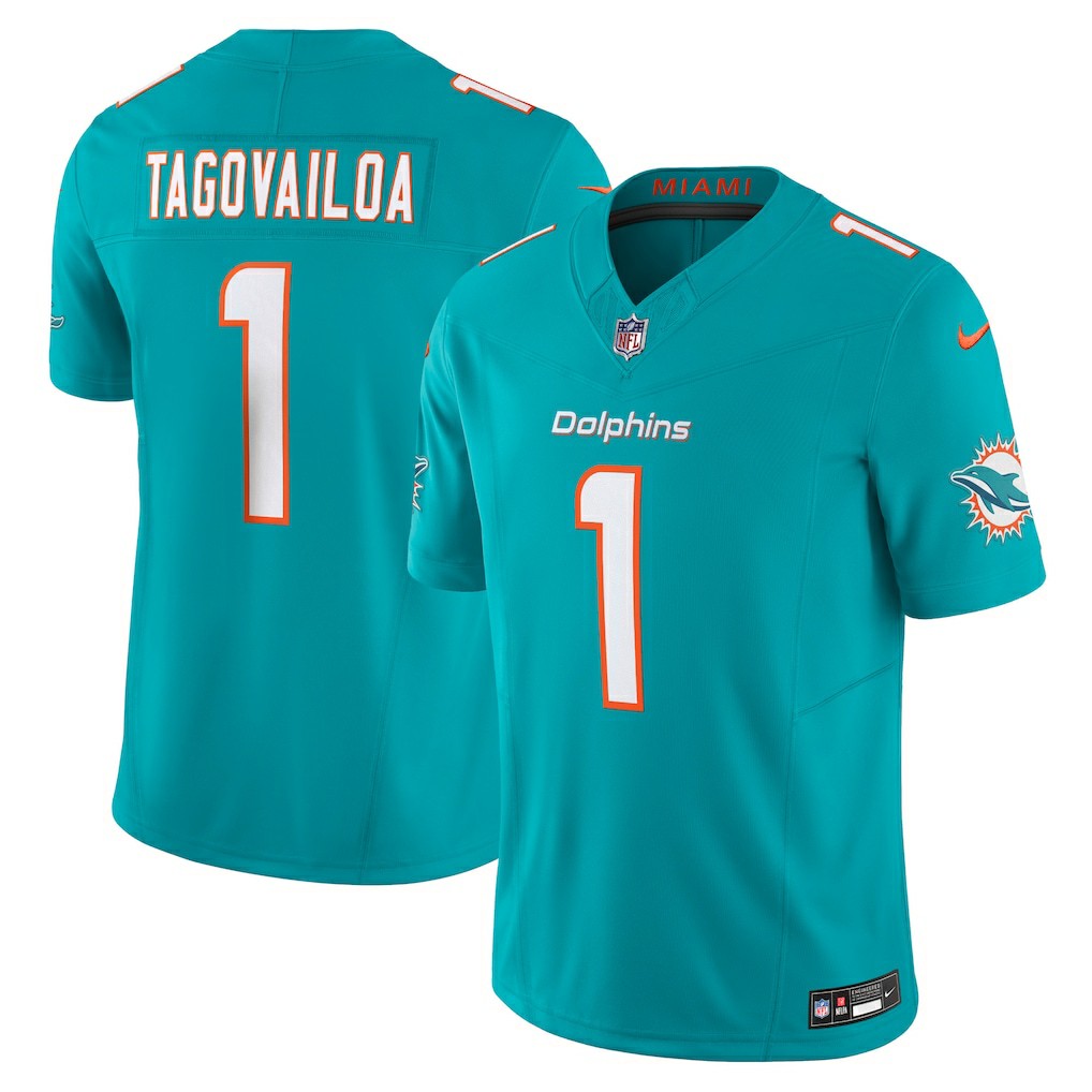 Miami Dolphins Nike Tua Tagovailoa  Vapor F.U.S.E. Limited Jersey