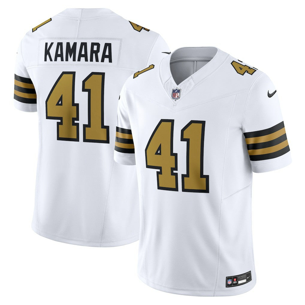 New Orleans Saints Nike Alvin Kamara  Alternate Vapor F.U.S.E. Limited Jersey