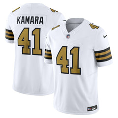 New Orleans Saints Nike Alvin Kamara  Alternate Vapor F.U.S.E. Limited Jersey