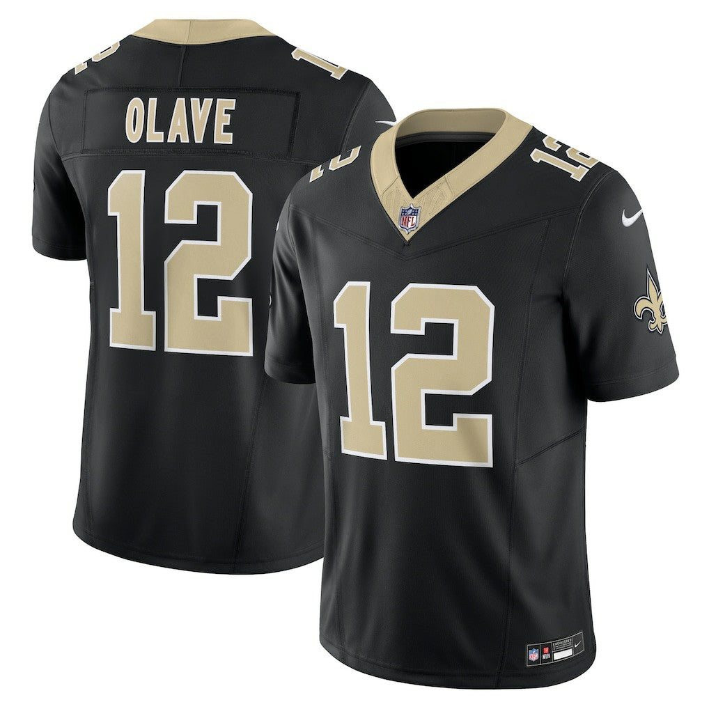 New Orleans Saints Nike Chris Olave  Vapor F.U.S.E. Limited Jersey