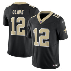 New Orleans Saints Nike Chris Olave  Vapor F.U.S.E. Limited Jersey