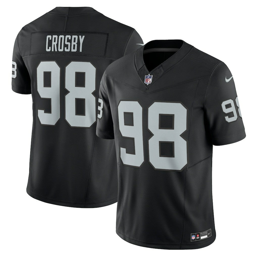 Las Vegas Raiders Nike Maxx Crosby  Vapor F.U.S.E. Limited Jersey