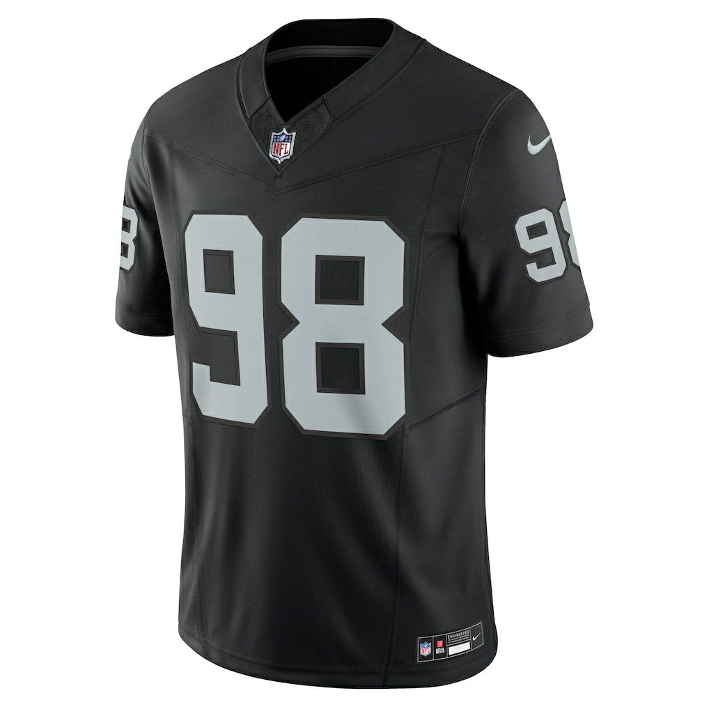 Las Vegas Raiders Nike Maxx Crosby  Vapor F.U.S.E. Limited Jersey