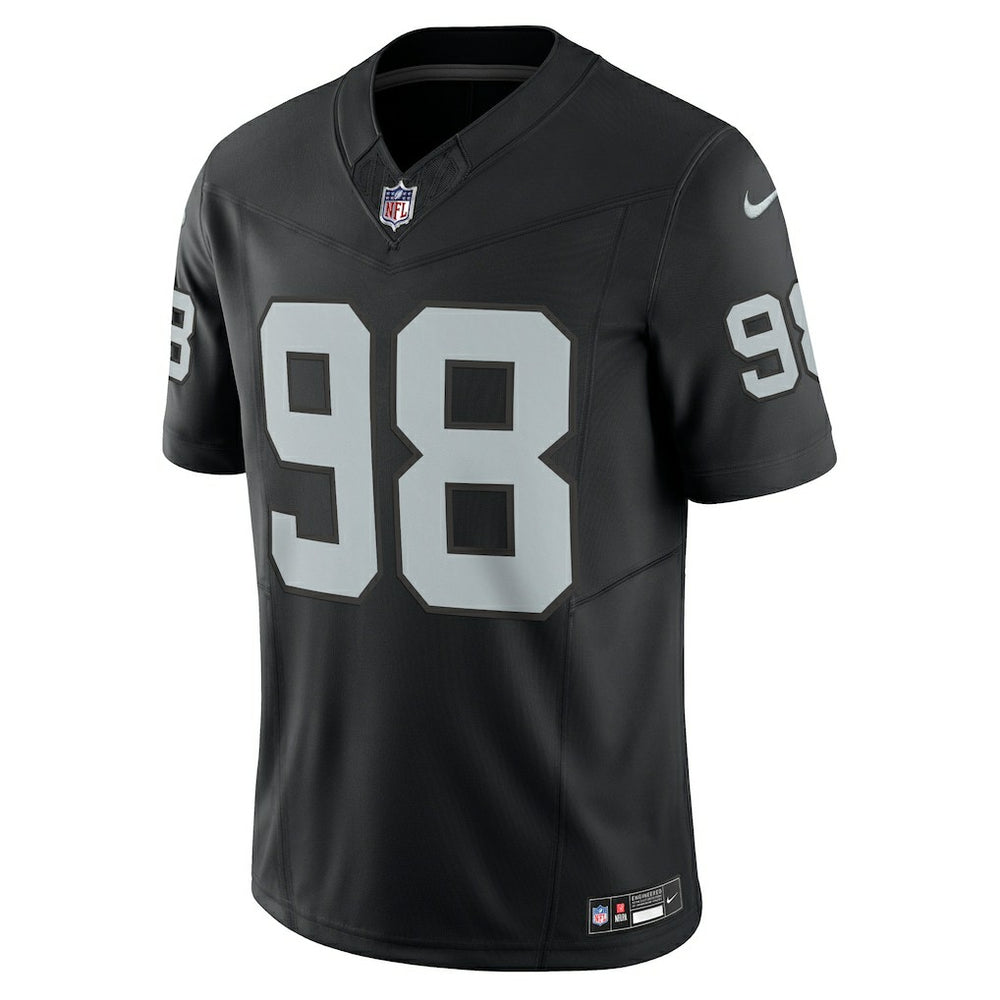 Las Vegas Raiders Nike Maxx Crosby  Vapor F.U.S.E. Limited Jersey