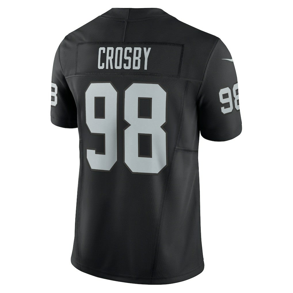 Las Vegas Raiders Nike Maxx Crosby  Vapor F.U.S.E. Limited Jersey