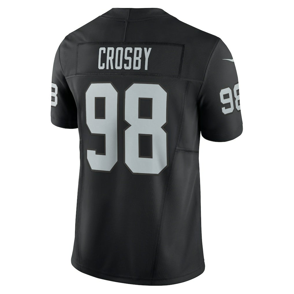 Las Vegas Raiders Nike Maxx Crosby  Vapor F.U.S.E. Limited Jersey