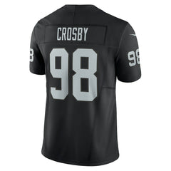 Las Vegas Raiders Nike Maxx Crosby  Vapor F.U.S.E. Limited Jersey