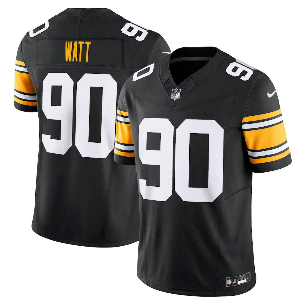 Pittsburgh Steelers Nike T.J. Watt  Vapor F.U.S.E. Limited Jersey