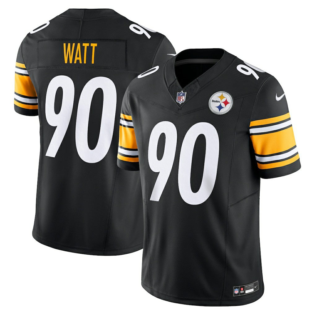 Pittsburgh Steelers Nike T.J. Watt  Vapor F.U.S.E. Limited Jersey