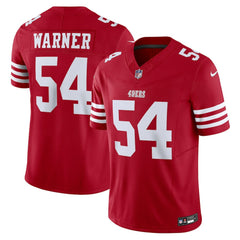 San Francisco 49ers Nike Fred Warner  Vapor F.U.S.E. Limited Jersey