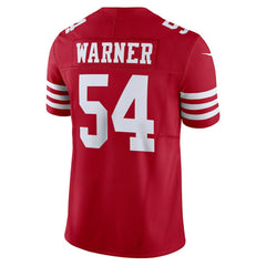 San Francisco 49ers Nike Fred Warner  Vapor F.U.S.E. Limited Jersey