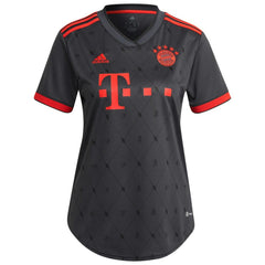 Leroy Sané Bayern Munich Women's 2022/23 Third Replica Player Jersey Charcoal - Adidas