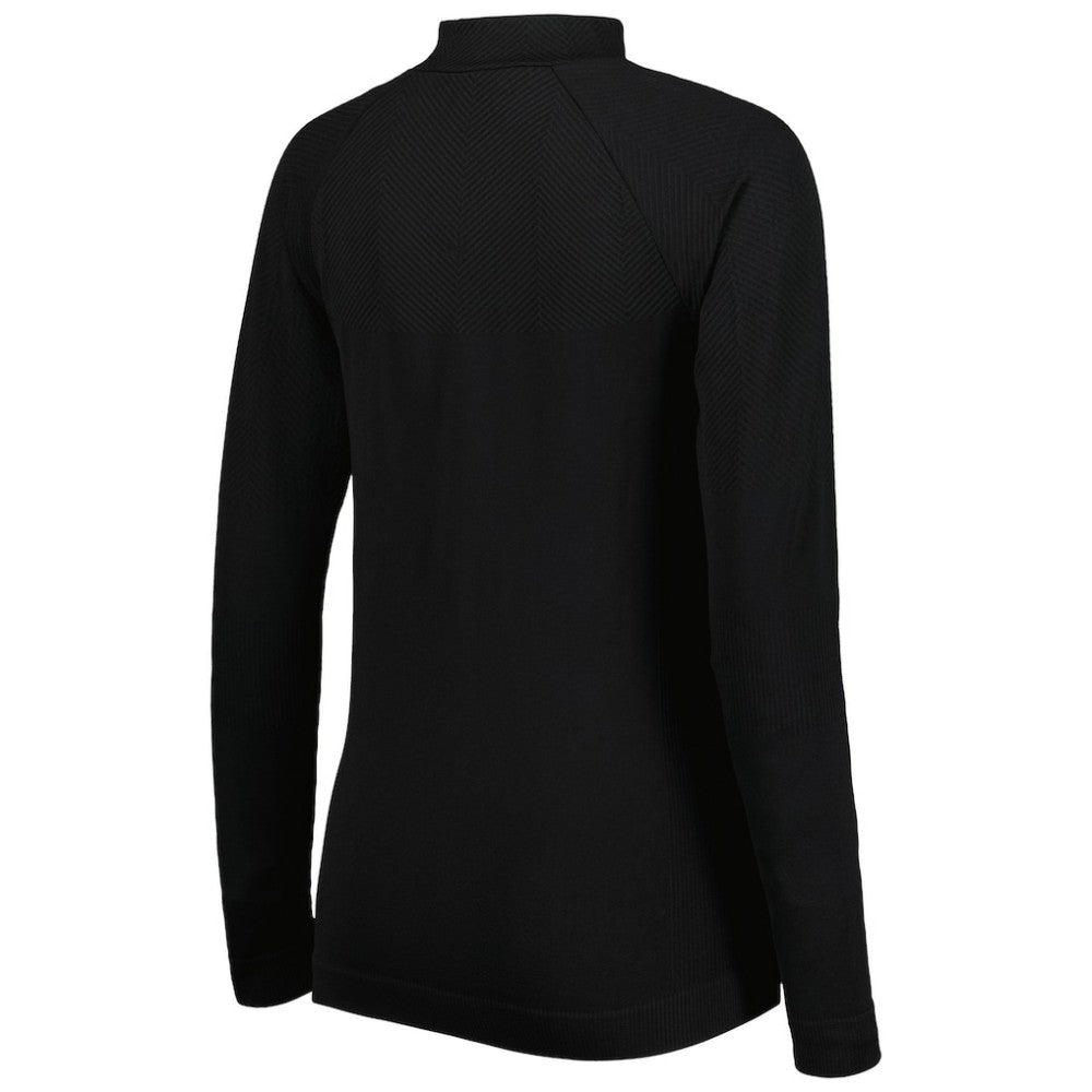 Houston Astros Levelwear Women's Verse Asymmetrical Raglan Tri-Blend Quarter-Zip Jacket | MLB Sale
