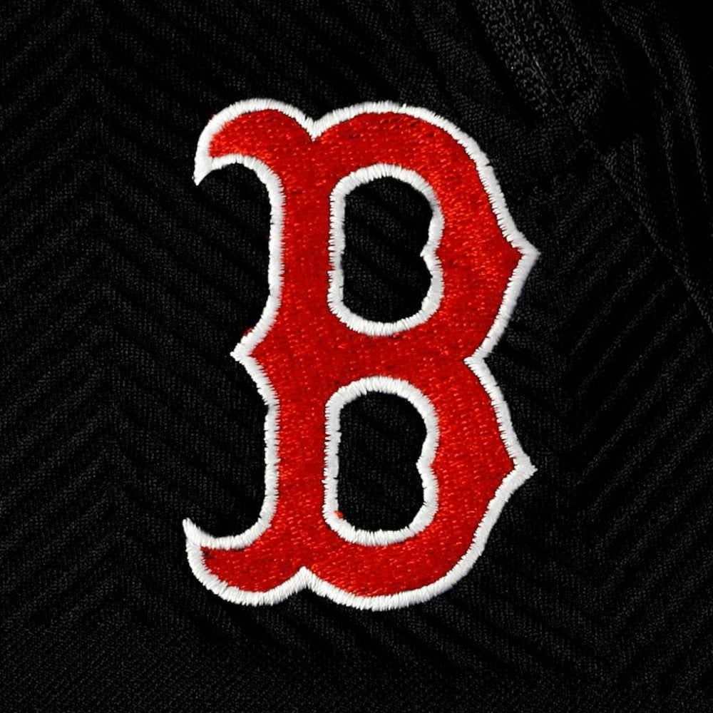 Boston Red Sox Levelwear Women's Verse Asymmetrical Raglan Tri-Blend Quarter-Zip Jacket | MLB Near me