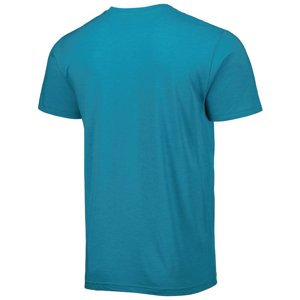Jacksonville Jaguars  Fred Taylor  Homage Unisex Caricature Retired Player Tri-Blend T-Shirt