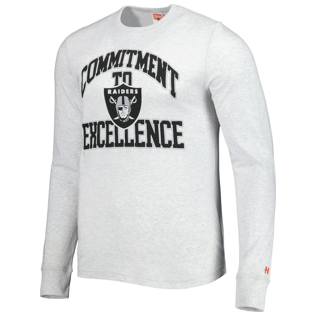Las Vegas Raiders  Homage Hyper Local Tri-Blend Long Sleeve T-Shirt