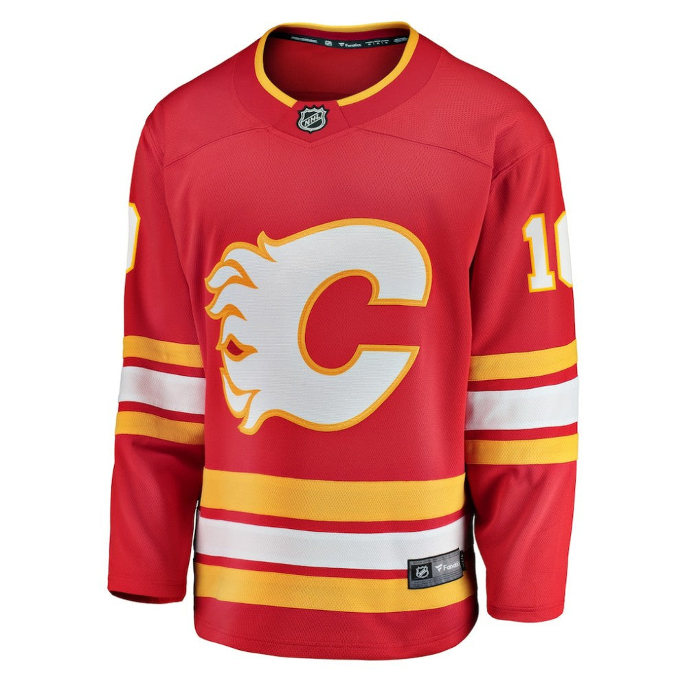 Jonathan Huberdeau Calgary Flames Fanatics Home Breakaway Player Jersey Discount