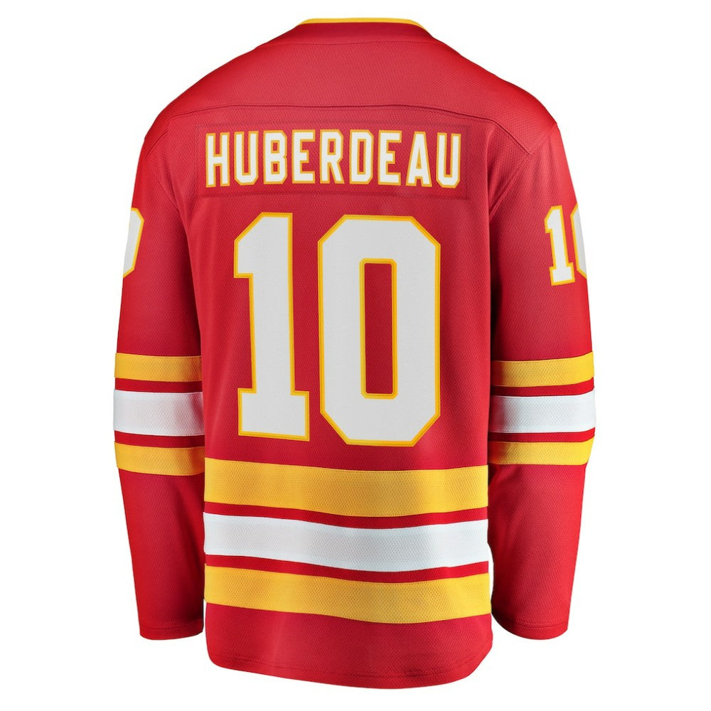 Jonathan Huberdeau Calgary Flames Fanatics Home Breakaway Player Jersey Discount