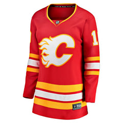 Jonathan Huberdeau Calgary Flames Fanatics Women's Home Breakaway Player Jersey Sale