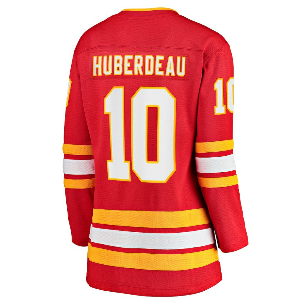 Jonathan Huberdeau Calgary Flames Fanatics Women's Home Breakaway Player Jersey Sale