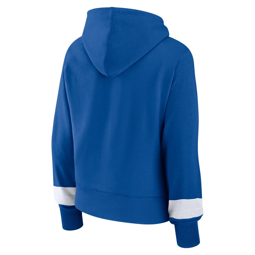 Los Angeles Dodgers Fanatics Women's Over Under Pullover Hoodie | MLB On Sale