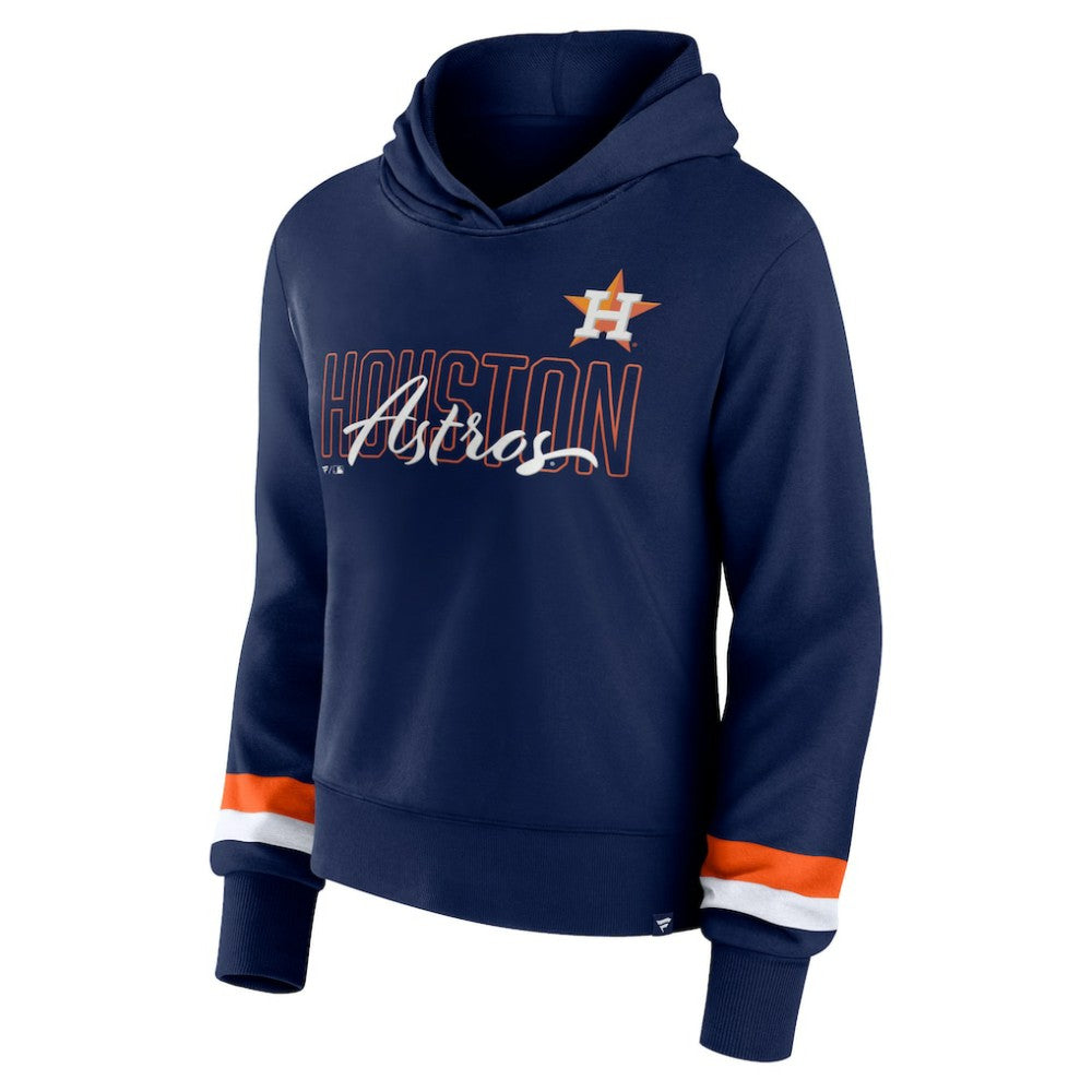Houston Astros Fanatics Women's Over Under Pullover Hoodie | MLB On Sale