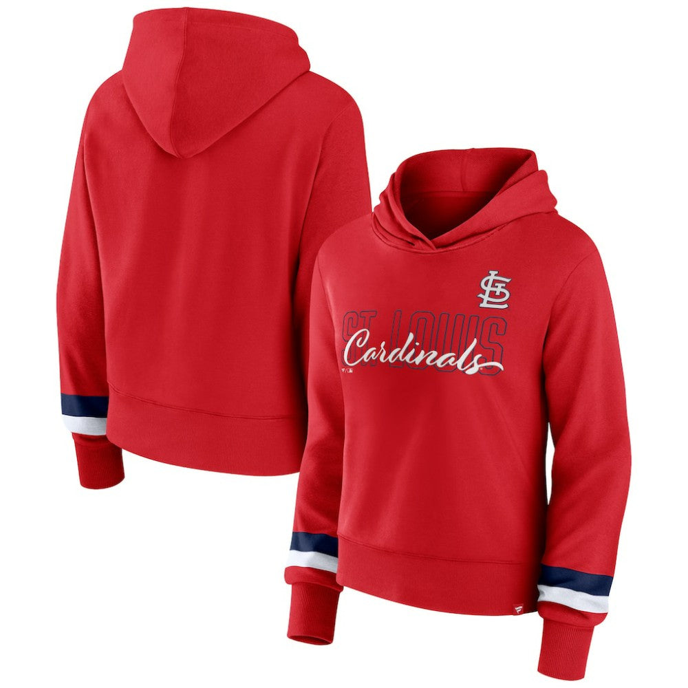 St. Louis Cardinals Fanatics Women's Over Under Pullover Hoodie | MLB Outlet