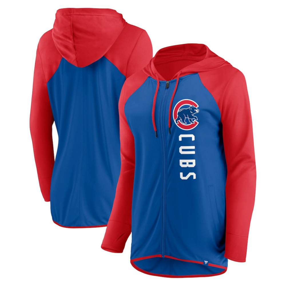 Chicago Cubs Fanatics Women's Forever Fan Full-Zip Hoodie Jacket | MLB On Sale
